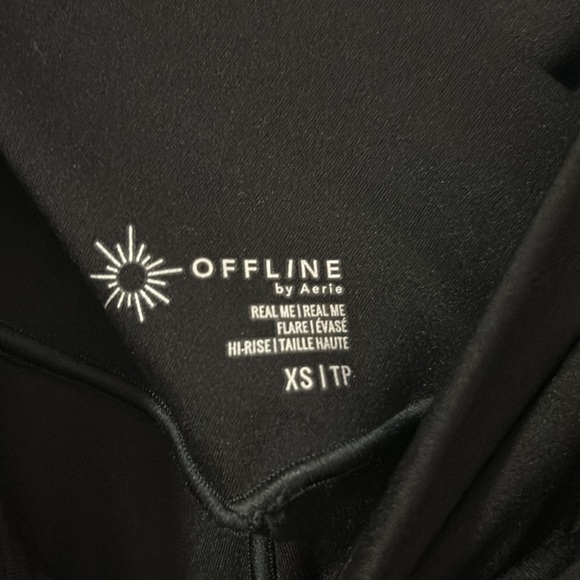 OFFLINE By Aerie Real Me High Waisted Crossover Flare Legging - Picture 6 of 7